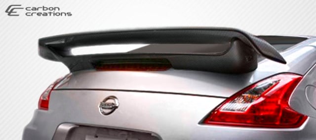 Picture of Carbon Creations 107412 2009-2014 Nissan 370Z N-2 Wing Trunk Lid Spoiler