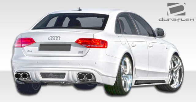 s  2009-2012 Audi A4 4Dr R-1 Rear Diffuser