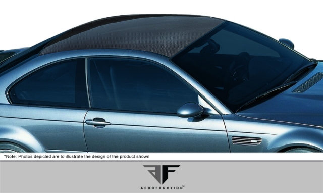 107637 2001-2006 BMW 3 Series M3 E46 2Dr Af-1 Hard Top Roof Cfp