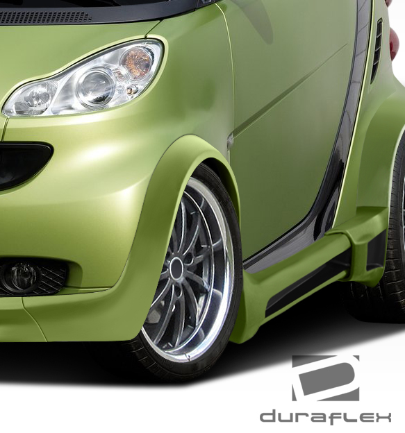 107843 2008-2013 Smart Fortwo Gt300 Wide Body Front Fenders - 2 Piece