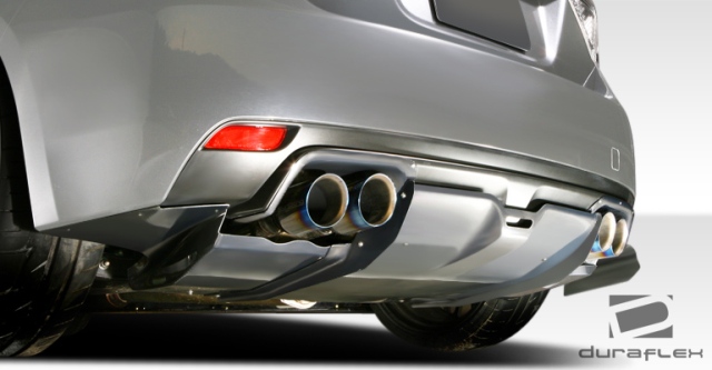 107873 2008-2014 Subaru Impreza Sti 2011-2014 Impreza WRX 5Dr Vr-S Rear Diffuser