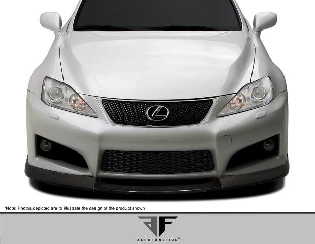 Picture of Aero Function 107907 2008-2014 Lexus Is-F Af-1 Front Add-On Spoiler Cfp