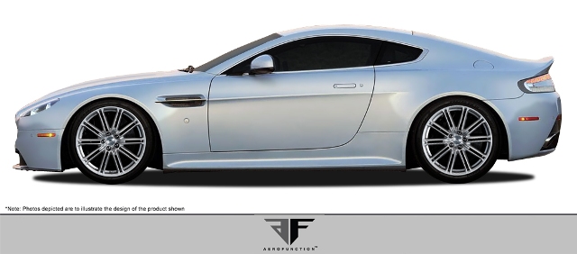 108189 2006-2014 Aston Martin Vantage Af-1 Side Skirts Gfk - 2 Piece