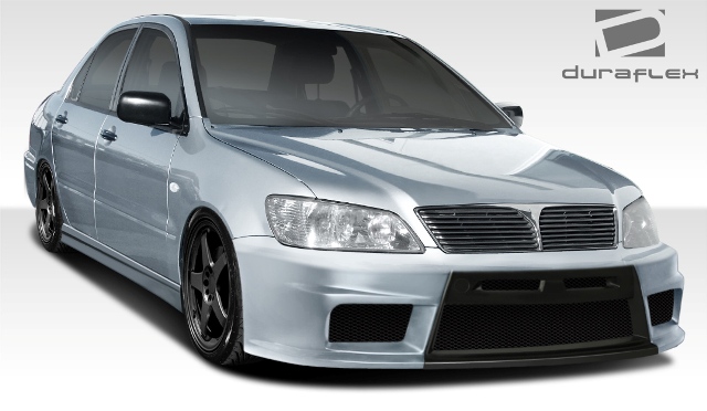 108199 2002-2003 Mitsubishi Lancer Evo X Look Body Kit - 4 Piece