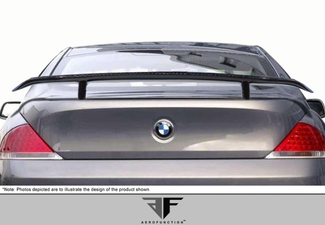 Picture of Aero Function 109270 2004-2010 BMW 6 Series E63 E64 2Dr Af-2 Trunk Spoiler Cfp