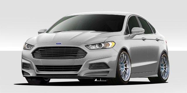 2013-2014 Ford Fusion Racer Body Kit - 4 Piece
