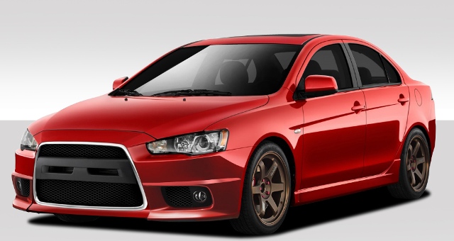 2008-2014 Mitsubishi Lancer Evo X V2 Body Kit - 4 Piece