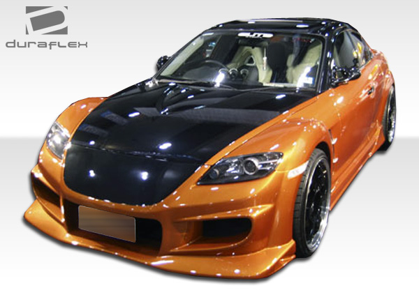 110654 2004-2008 Mazda RX-8 Vader Body Kit - 4 Piece