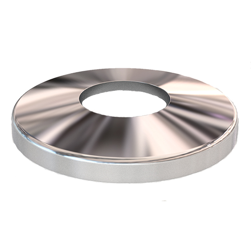 PE-0019-C 1.90 In. Chrome Plated Cycolac Escutcheon