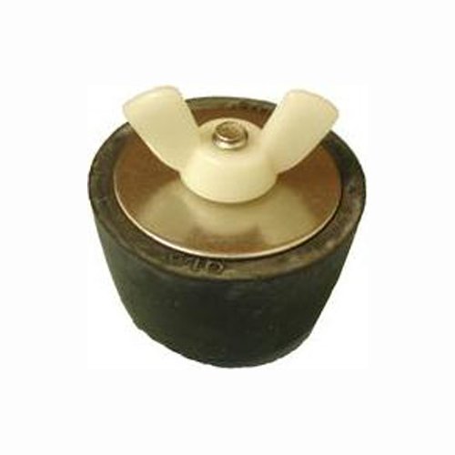 SP-208 No. 8 Rubber Plug- Stainless Screw & Nylon Wing Nut