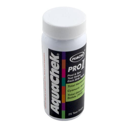 Hach 512084 AquaChek Pro Ii 4 In 1 Pool Or Spa Test Strip Kit