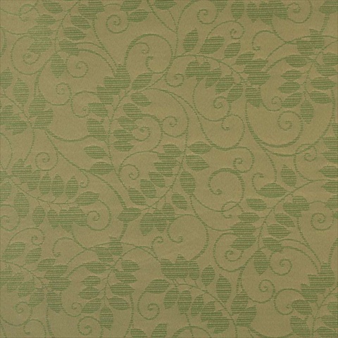 Picture of Designer Fabrics F626 54 in. Wide Dark Green- Floral Vine Outdoor- Indoor- Marine Scotchgarded Fabric