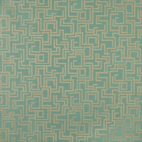 Picture of Designer Fabrics F632 54 in. Wide Light Blue- Geometric Outdoor- Indoor- Marine Scotchgarded Fabric