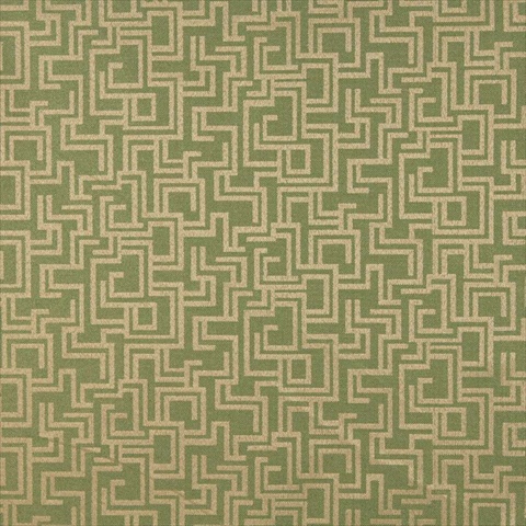 Picture of Designer Fabrics F634 54 in. Wide Dark Green- Geometric Outdoor- Indoor- Marine Scotchgarded Fabric