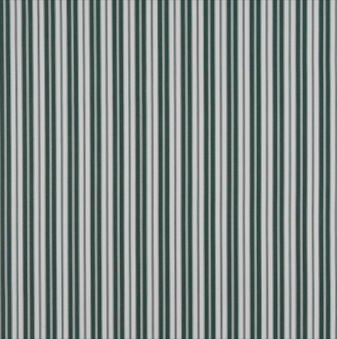 Picture of Designer Fabrics B463 54 in. Wide Green&#44; Ticking Striped Indoor & Outdoor Marine Scotchgard Acrylic Upholstery Fabric