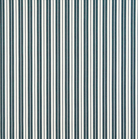 Picture of Designer Fabrics B464 54 in. Wide Navy- Ticking Striped Indoor & Outdoor Marine Scotchgard Upholstery Fabric