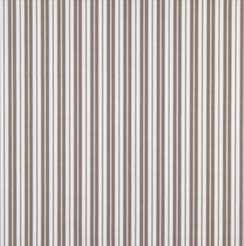 Picture of Designer Fabrics B465 54 in. Wide Grey&#44; Ticking Striped Indoor & Outdoor Marine Scotchgard Upholstery Fabric