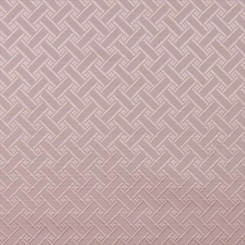 D130 54 in. Wide Gold And Pink- Lattice Brocade Upholstery Fabric
