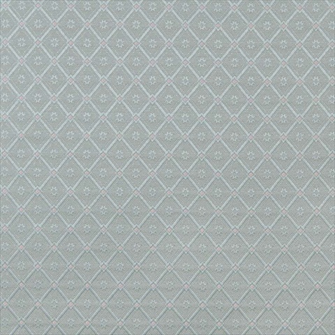 D140 54 in. Wide Gold- Pink And Blue- Diamond Brocade Upholstery Fabric