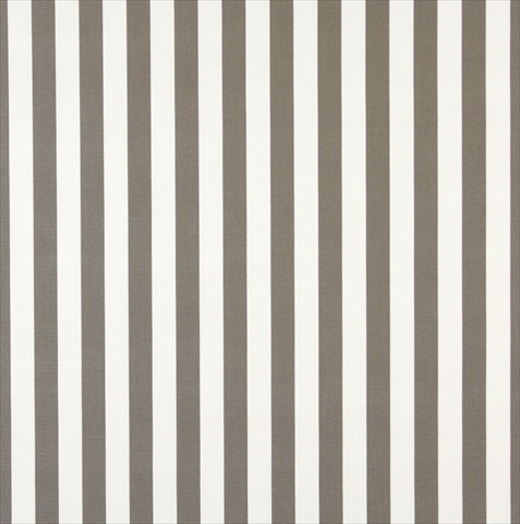 Picture of Designer Fabrics B486 54 in. Wide Grey- Striped Indoor & Outdoor Marine Scotchgard Upholstery Fabric