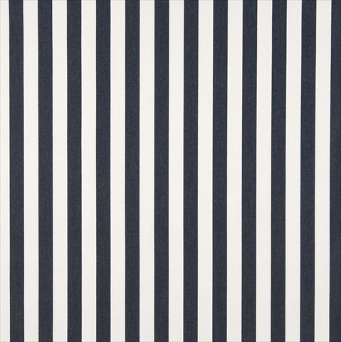 Picture of Designer Fabrics B491 54 in. Wide Navy&#44; Striped Indoor & Outdoor Marine Scotchgard Upholstery Fabric