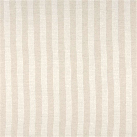 Picture of Designer Fabrics A071 54 in. Wide Beige And Off White Two Toned Stripes Upholstery Fabric