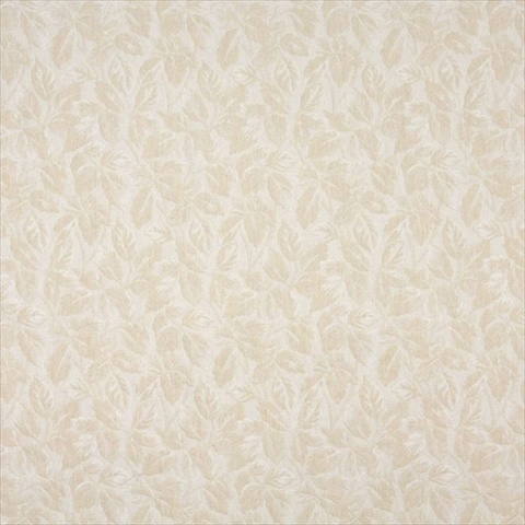 Picture of Designer Fabrics A082 54 in. Wide Beige And Off White Leaves Upholstery Fabric