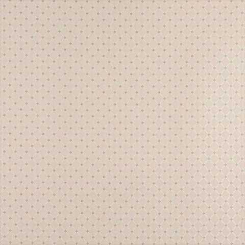 54 in. Wide - Beige And White Diamond Jacquard Woven Upholstery Fabric