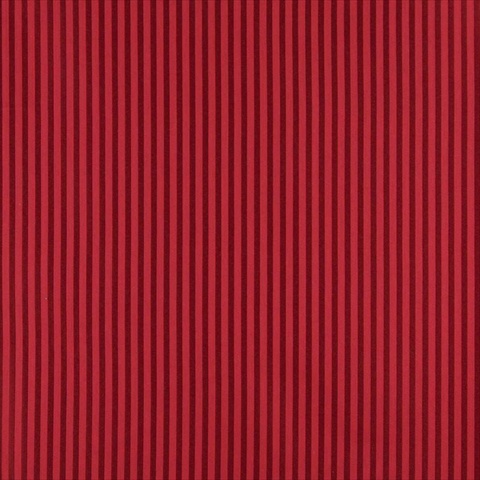 Picture of Designer Fabrics D367 54 in. Wide &#44; Red And Ruby Thin Striped Jacquard Woven Upholstery Fabric