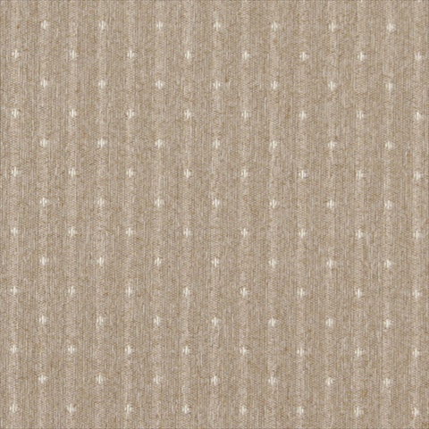 Picture of Designer Fabrics C611 54 in. Wide Sand And Ivory- Dotted Country Style Upholstery Fabric