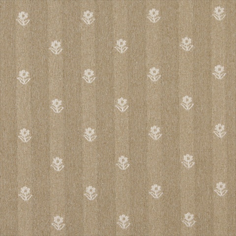 Picture of Designer Fabrics C627 54 in. Wide Gold And Ivory- Flowers Country Style Upholstery Fabric