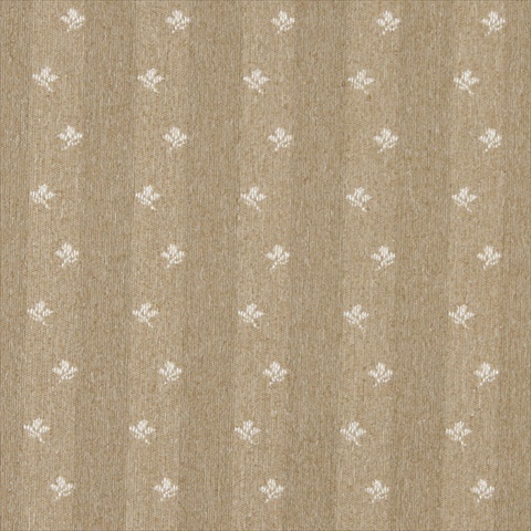 Picture of Designer Fabrics C637 54 in. Wide Gold And Ivory- Mini Flowers Country Style Upholstery Fabric