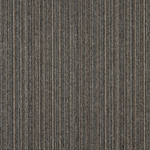Picture of Designer Fabrics C650 54 in. Wide Brown&#44; Dark Blue And Beige&#44; Vertical Striped Country Style Upholstery Fabric