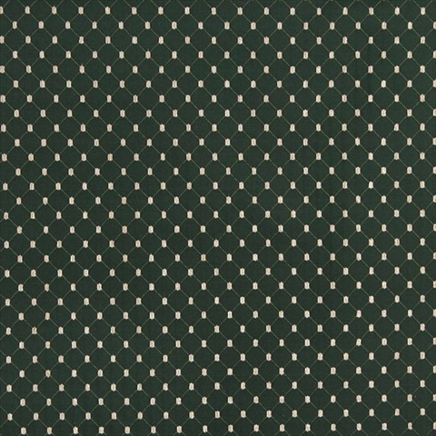 B646 54 in. Wide Green- Diamond Jacquard Woven Upholstery Fabric