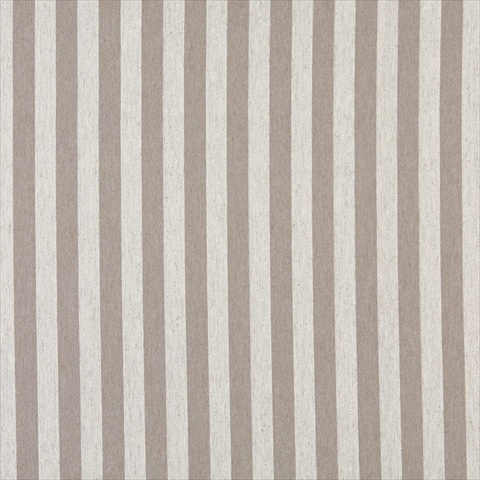 Picture of Designer Fabrics K0009F 54 in. Wide Grey And Off White&#44; Striped&#44; Designer Quality Upholstery Fabric