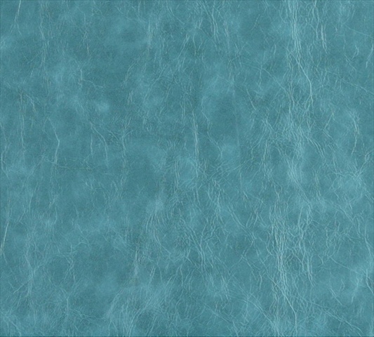 Picture of Designer Fabrics G628 54 in. Wide Turquoise- Distressed Leather Upholstery Grade Recycled Leather