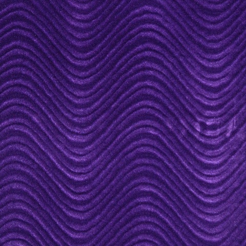 Picture of Designer Fabrics C840 54 in. Wide Purple- Classic Velvet Swirl Automotive- Residential And Commercial Upholstery Velvet