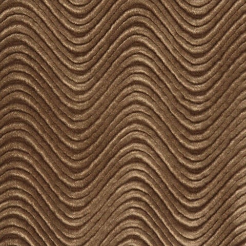 Picture of Designer Fabrics C841 54 in. Wide Brown- Classic Velvet Swirl Automotive- Residential And Commercial Upholstery Velvet