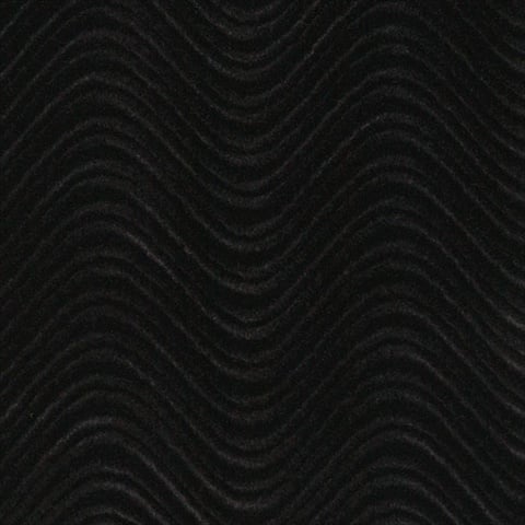 Picture of Designer Fabrics C843 54 in. Wide Black- Classic Velvet Swirl Automotive- Residential And Commercial Upholstery Velvet