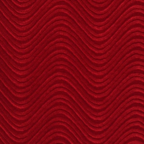 Picture of Designer Fabrics C851 54 in. Wide Red- Classic Velvet Swirl Automotive- Residential And Commercial Upholstery Velvet