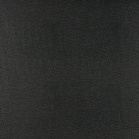 Picture of Designer Fabrics G360 54 in. Wide Black- Matte Leather Grain Upholstery Faux Leather