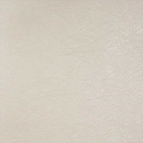 Picture of Designer Fabrics G384 54 in. Wide White&#44; Metallic Leather Grain Upholstery Faux Leather
