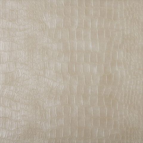 Picture of Designer Fabrics G392 54 in. Wide Cream- Alligator Upholstery Faux Leather