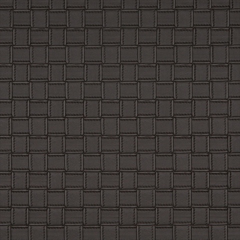 Picture of Designer Fabrics G658 54 in. Wide Brown&#44; Basket Woven Upholstery Faux Leather