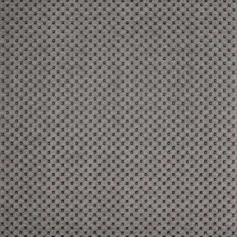 Picture of Designer Fabrics G665 54 in. Wide Silver- Metallic Tufted Upholstery Faux Leather