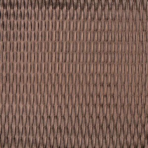 Picture of Designer Fabrics G668 54 in. Wide Bronze&#44; Metallic Rectangles Upholstery Faux Leather