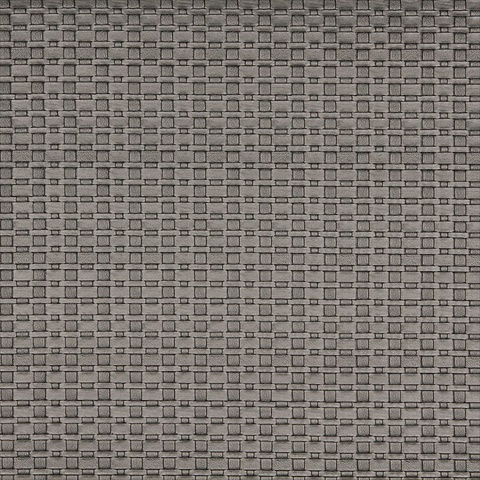 Picture of Designer Fabrics G689 54 in. Wide Silver- Metallic Thin Basket Woven Upholstery Faux Leather