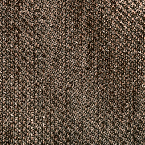 Picture of Designer Fabrics G787 54 in. Wide Brown- Metallic Cross Hatch Upholstery Faux Leather