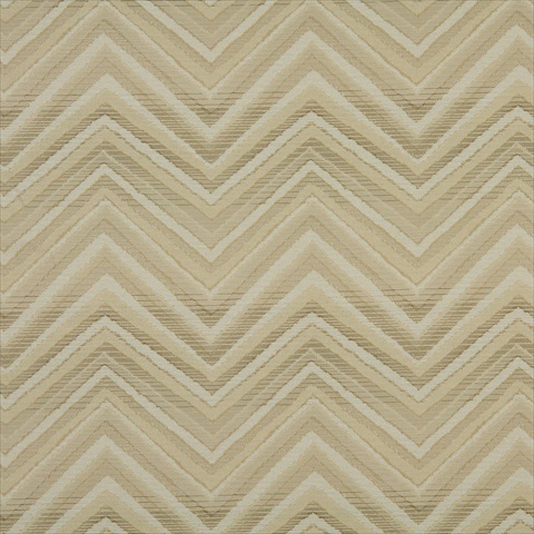 Picture of Designer Fabrics K0105C 54 in. Wide Beige- Tan And Taupe Chevron Woven Solution Dyed Indoor & Outdoor Upholstery Fabric