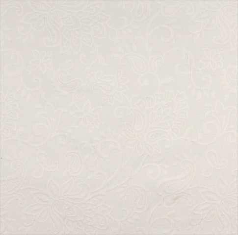 Picture of Designer Fabrics C466 54 in. Wide Off White Flowers Leaves And Vines Upholstery Fabric